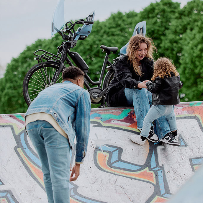 Hátsó kerékpárülés fogasléc adapterrel