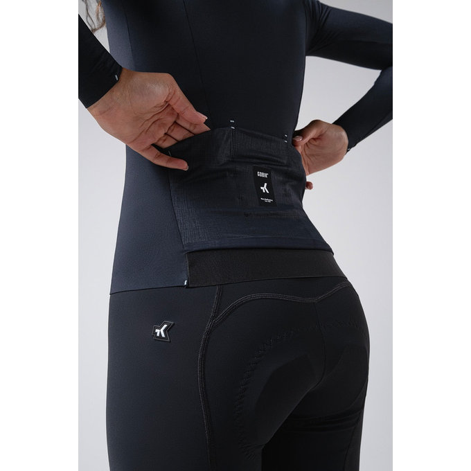 GOBIK kabát AVALON UNISEX INK BLACK