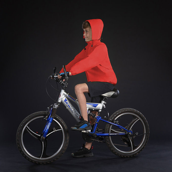 Gyermek esőkabát piros