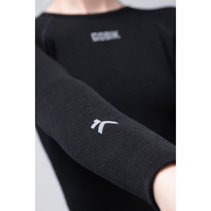 GOBIK téli aláöltöző felső MERINO WOMEN COAL