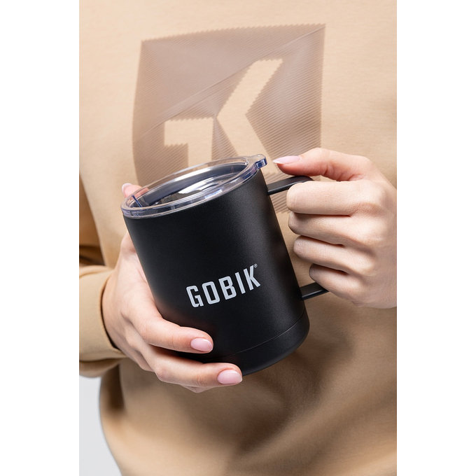 GOBIK BLACK MUGEN fém bögre 350 ml