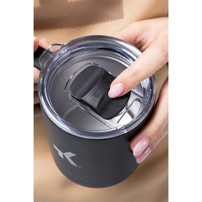 GOBIK BLACK MUGEN fém bögre 350 ml