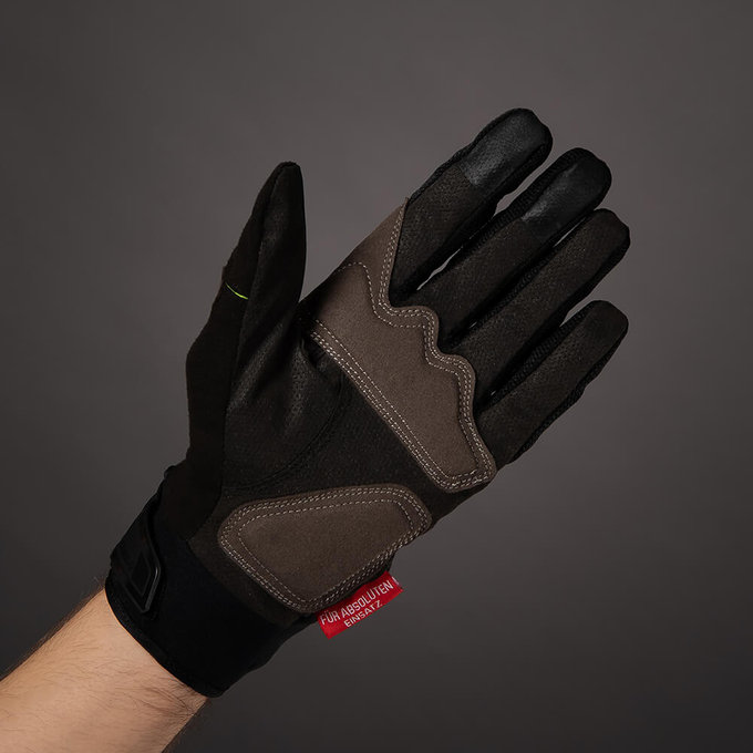 Kerékpáros kesztyű felnőtteknek Pro Summer fekete