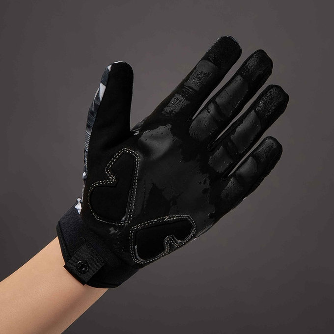 Gyermek kerékpáros kesztyű Elements Youth szürke