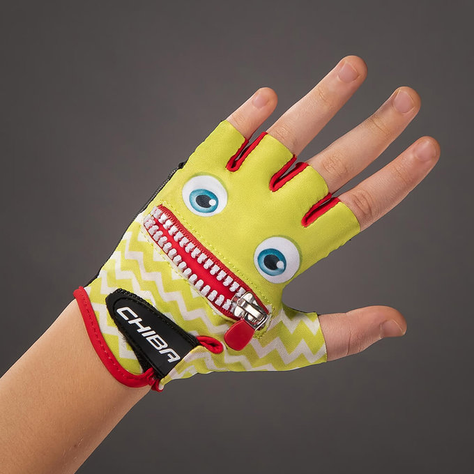 Kerékpáros kesztyű gyermekeknek Cool Kids Face