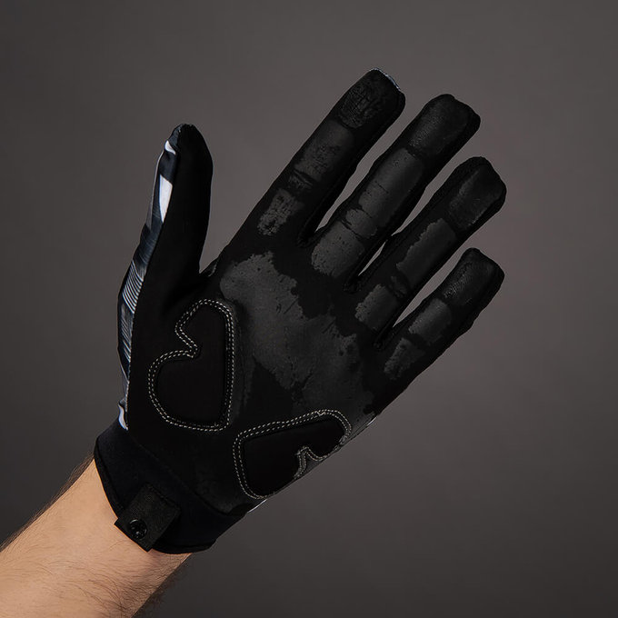 Kerékpáros kesztyű felnőtteknek Elements grey