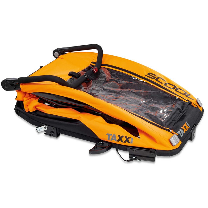 TaXXi Pro 2 Kerékpárkocsi narancssárga