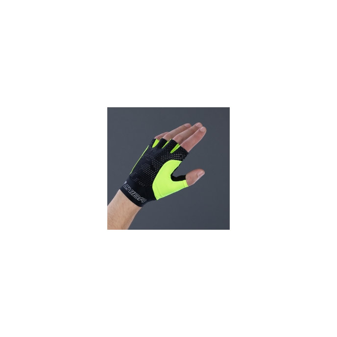 Kerékpáros kesztyű felnőtteknek Pure Race S sárga