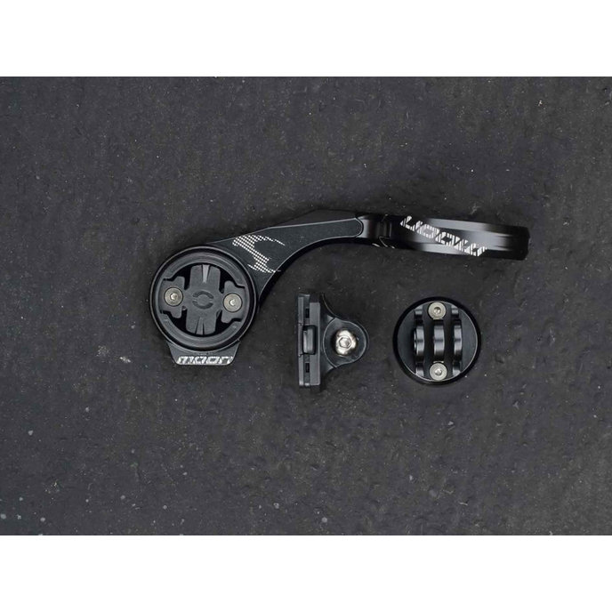 Kihúzható tartó kerékpárkomputerhez és lámpához