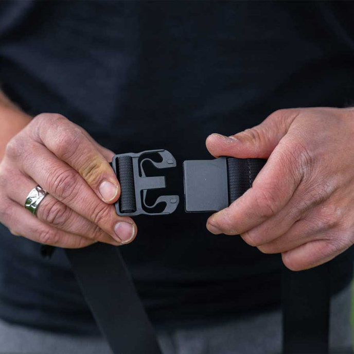 Öv önbehúzó kerékpár vontatókötélhez