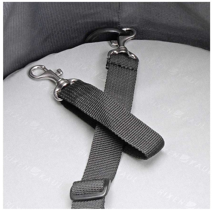 DOGGY kormánytáska kutyaszürke színhez