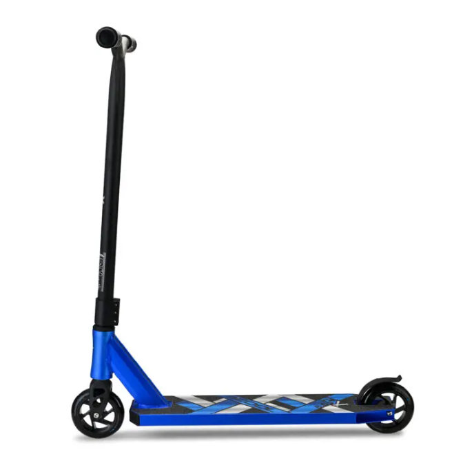 FlaX 8.6 stunt roller metálkék