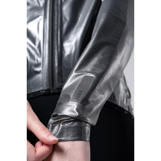 GOBIK kabát PLUVIA 2.0 UNISEX TRUE BLACK