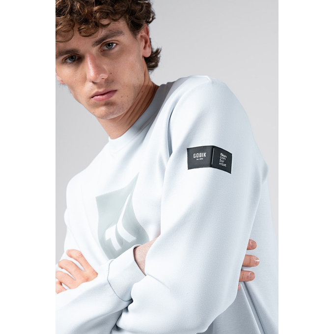 GOBIK pulóver HOVER UNISEX PEARL BLUE