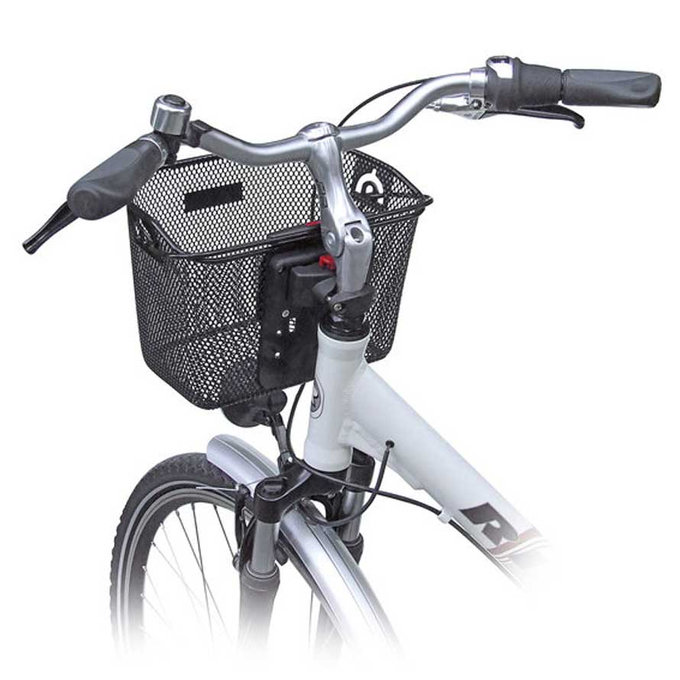 MINI BASKET kormánykosár fekete