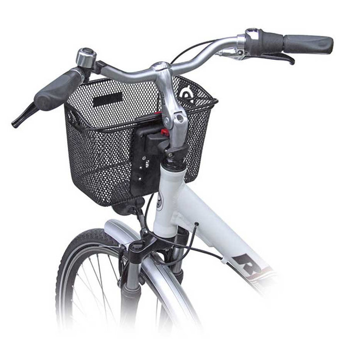 MINI BASKET kormánykosár fekete