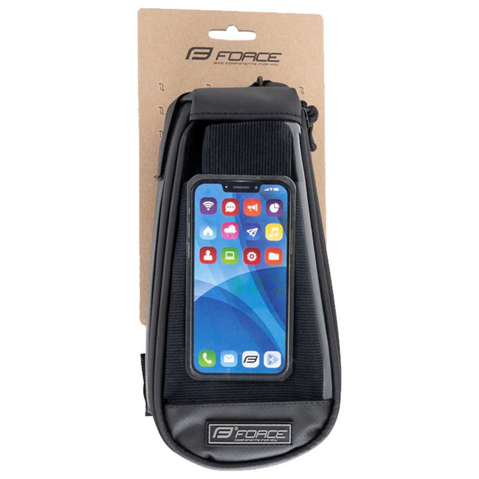 FORCE taška na rám PHONE ADVENTURE XL 5,5", čierna
