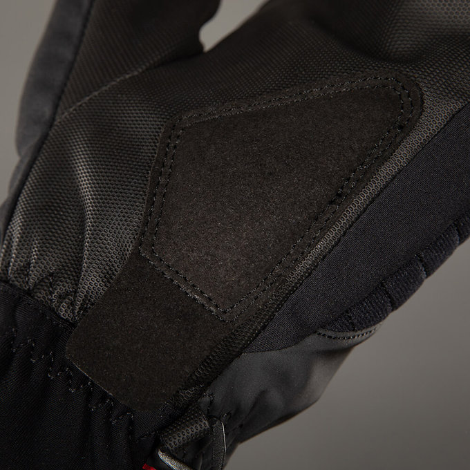 Téli kerékpáros kesztyű felnőtteknek Alaska Pro fekete