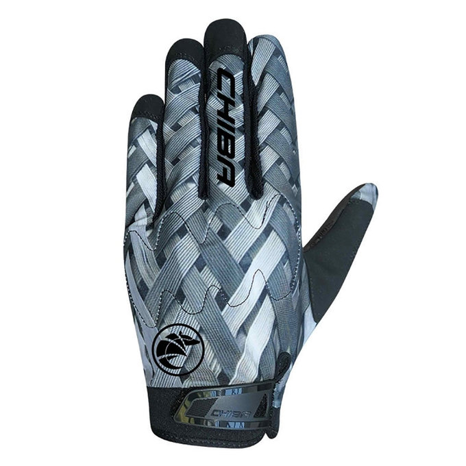 Gyermek kerékpáros kesztyű Elements Youth szürke