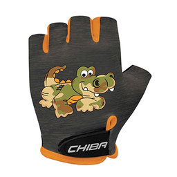 Kerékpáros kesztyű gyermekeknek COOL KIDS Crocodile