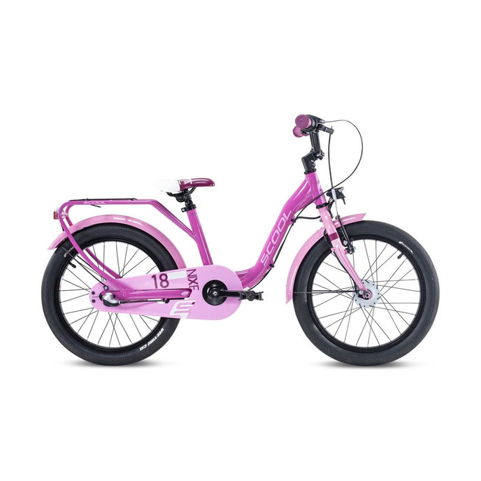 Gyermek kerékpár niXe ötvözet 18 rózsaszín/halvány rózsaszín (115 cm-től)
