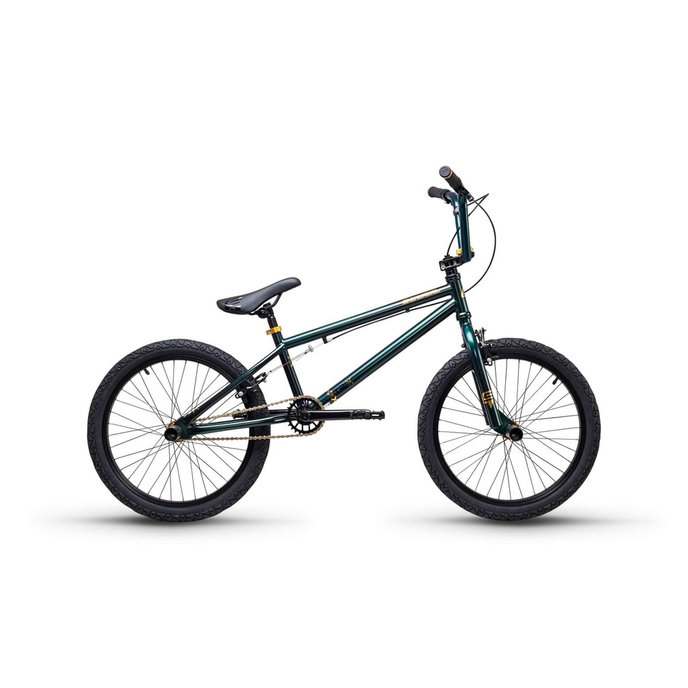 Gyermek kerékpár XtriX 40 sötétzöld/arany (120 cm-től)