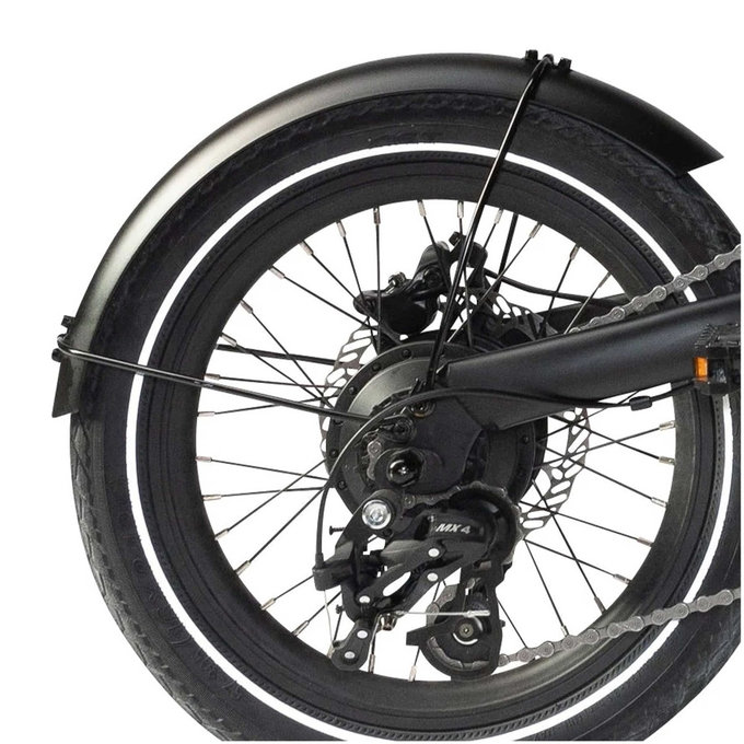 Hátsó sárvédő + csavarok 16"-os kerekekhez