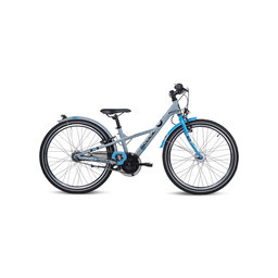 Gyermek kerékpár XXlite ötvözet 7s szürke/kék (120 cm-től)