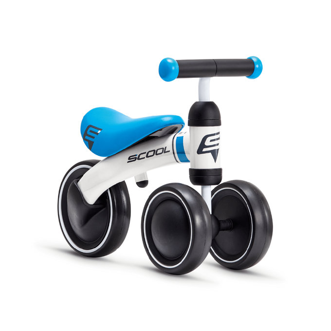 Gyermek futóbicikli pedeX a legkisebbek számára, fehér / kék