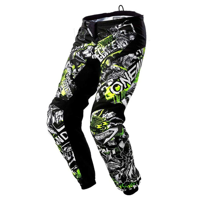 Gyereknadrág Element Attack sárga