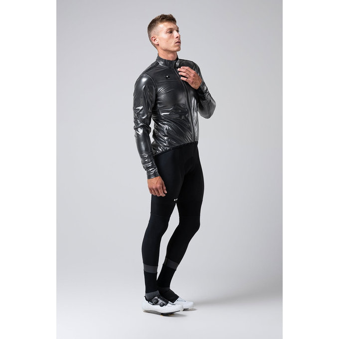 GOBIK kabát PLUVIA 2.0 UNISEX TRUE BLACK