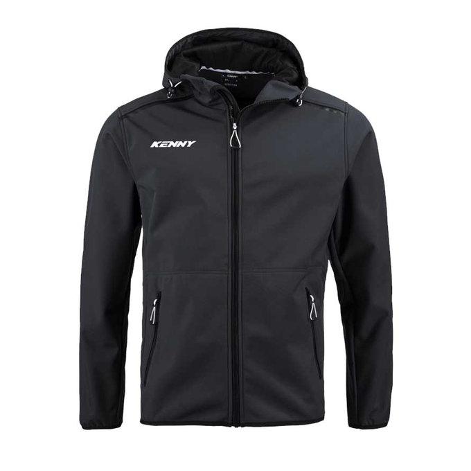 CORE SOFTSHELL kabát - fekete