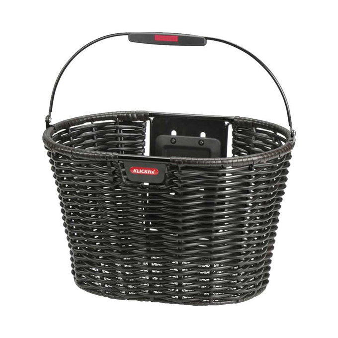 STRUCTURA OVAL fonott kormánykosár barna