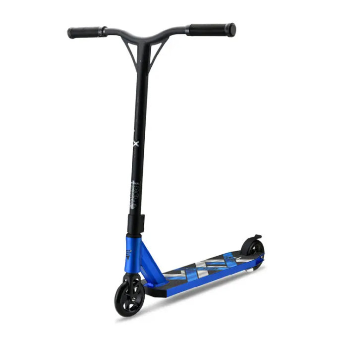 FlaX 8.6 stunt roller metálkék