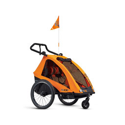 TaXXi Pro 2 Kerékpárkocsi narancssárga