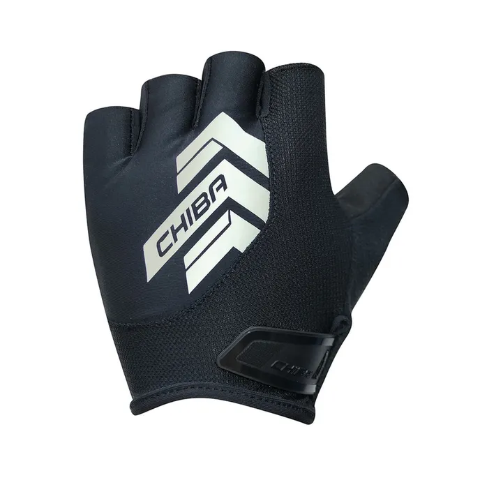 Kerékpáros kesztyű felnőtteknek Reflex fekete