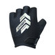 Kerékpáros kesztyű felnőtteknek Reflex fekete