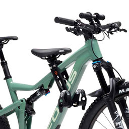 MTB vázra szerelhető kerékpár gyerekülés és kormány 